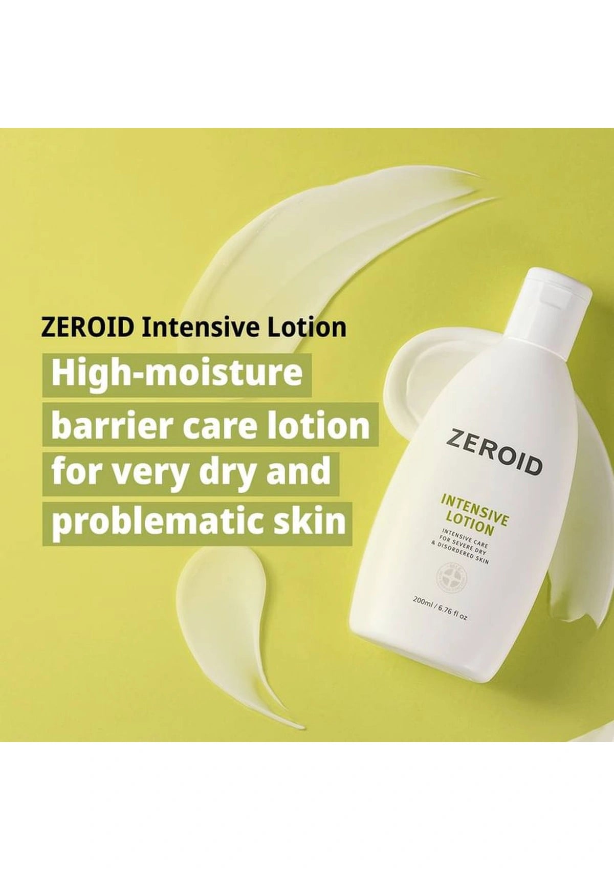 ZEROID Intensive Lotion 200ml — introduction