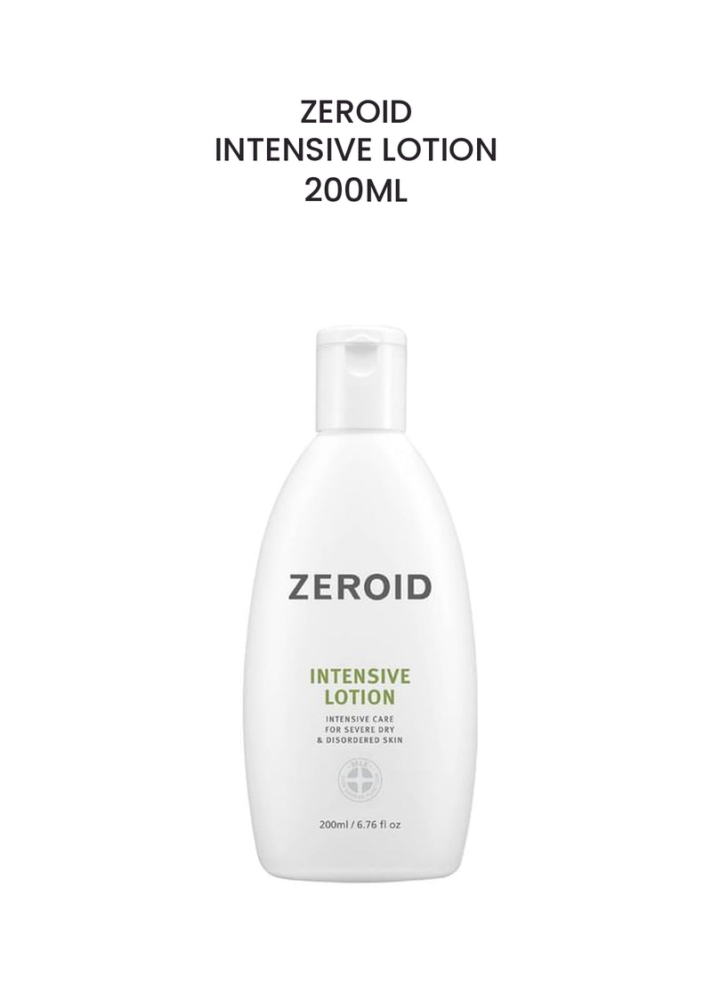 ZEROID Intensive Lotion 200ml — authentic product pack with the locked COCOMO header