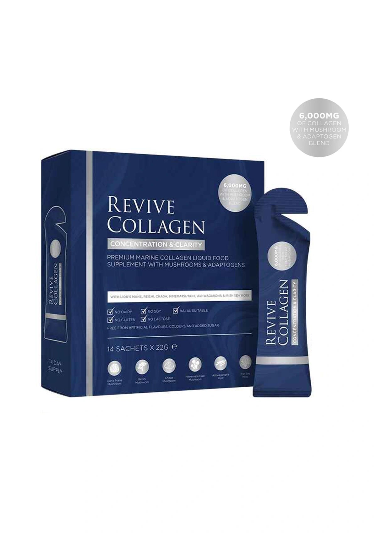 Revive Collagen packaging on a white background