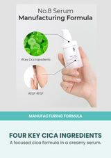NUMBUZIN No.8 Fine Cica Serum manufacturing formula