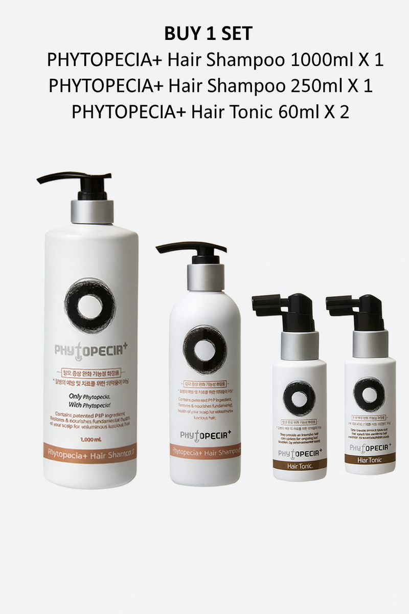 [PHYTOPECIA+] Hair Shampoo 250ml I 1000ml | Hair Tonic 60ml