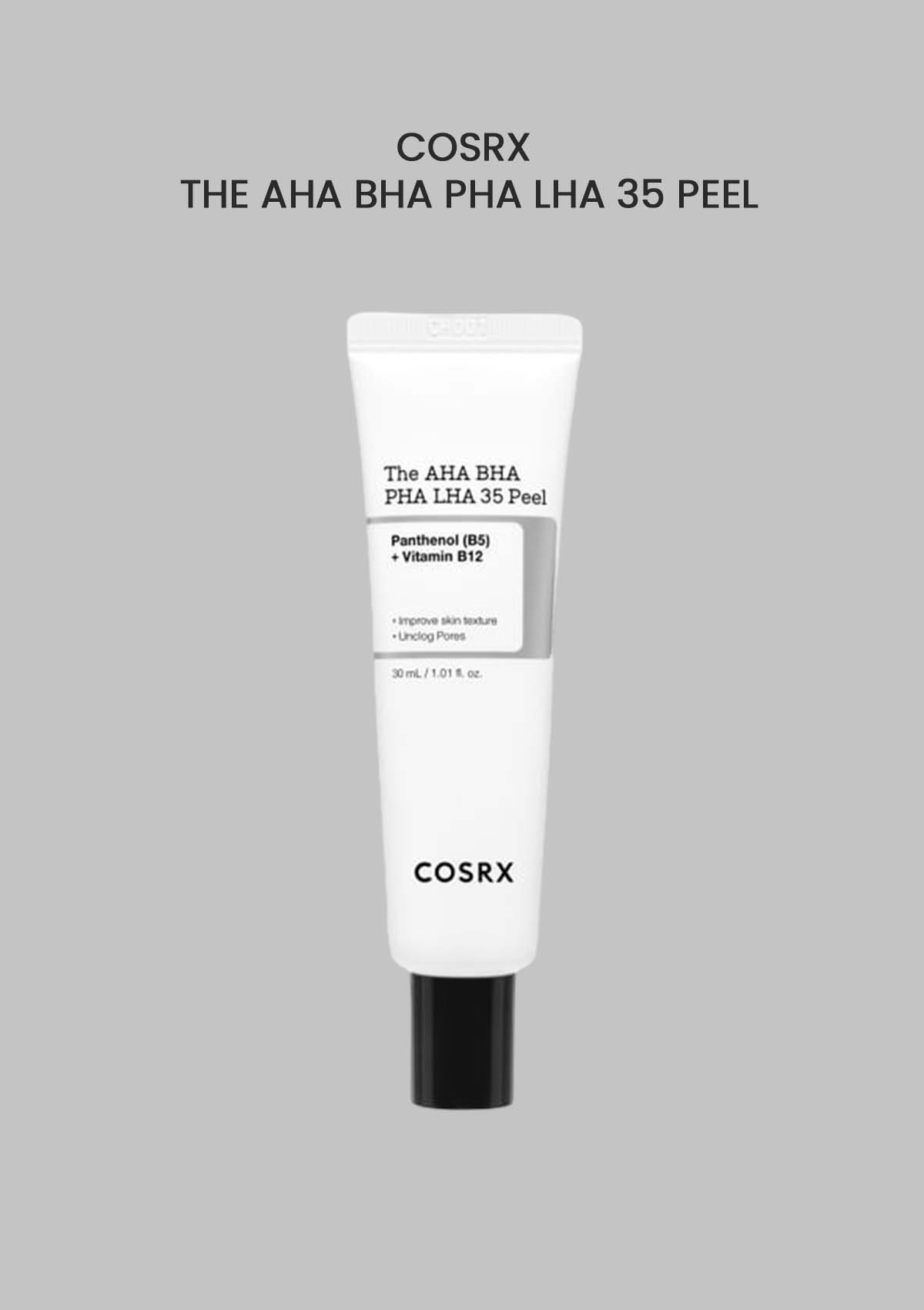 COSRX AHA BHA PHA LHA 35 Peel – Intensive Texture Reset Mask – COCOMO