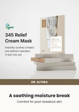 Dr. Althea 345 Relief Cream Mask — A soothing moisture break. Comfort for post-breakout skin