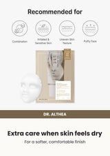 Dr. Althea 345 Relief Cream Mask — Extra care when skin feels dry. For a softer, comfortable finish