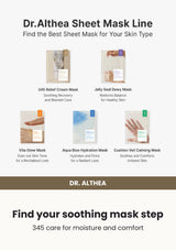 Dr. Althea 345 Relief Cream Mask — Find your soothing mask step. 345 care for moisture and comfort