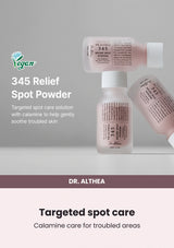 Dr. Althea 345 Relief Spot Powder — Targeted spot care. Calamine care for troubled areas