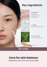 Dr. Althea 345 Relief Spot Powder — Care for skin balance. Calamine, zinc PCA and ceramides