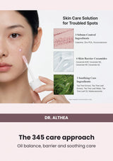 Dr. Althea 345 Relief Spot Powder — The 345 care approach. Oil balance, barrier and soothing care