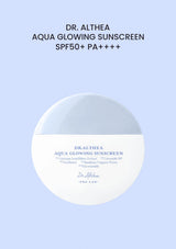 Dr. Althea Aqua Glowing Sunscreen Spf50+ Pa++++ — authentic product packaging
