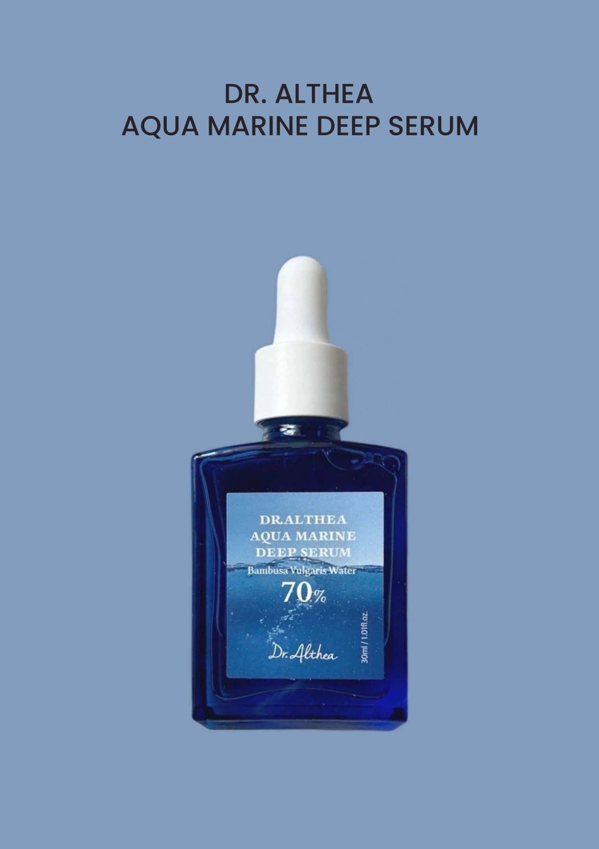 Dr. Althea Aqua Marine Deep Serum — authentic product packaging