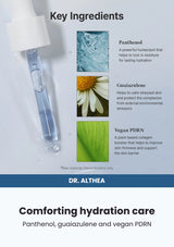Dr. Althea Aqua Marine Deep Serum 30ml — Comforting hydration care. Panthenol, guaiazulene and vegan PDRN