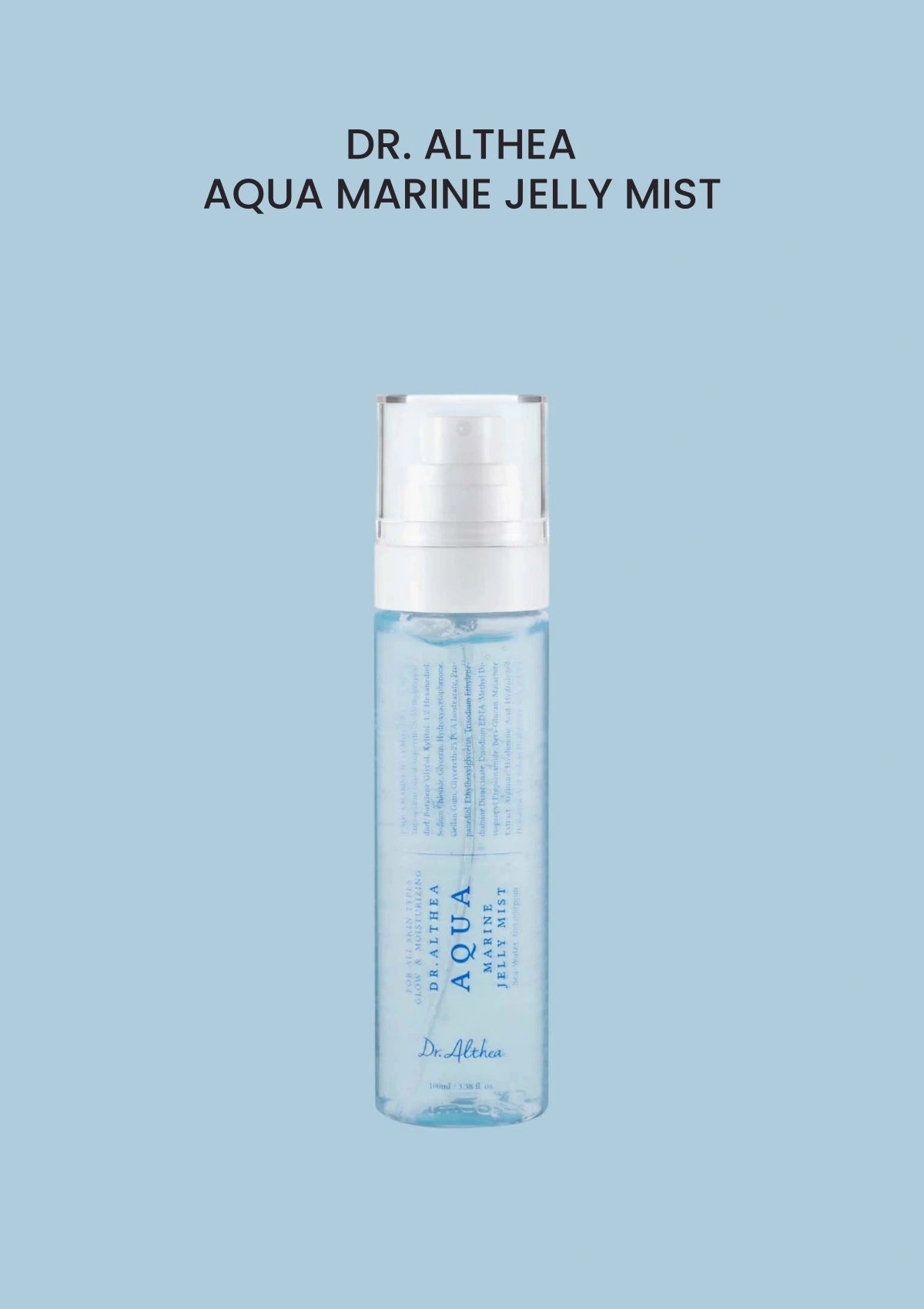 Dr. Althea Aqua Marine Jelly Mist — authentic product packaging