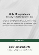 Dr. Althea Pure Grinding Cleansing Balm — Only 14 ingredients. A focused, fragrance-free formula