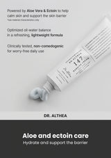 Dr. Althea 147 Barrier Cream — Aloe and ectoin care. Hydrate and support the barrier