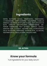 Dr. Althea Gentle Vitamin C Serum 30ml — Know your formula. Full ingredients for your daily serum