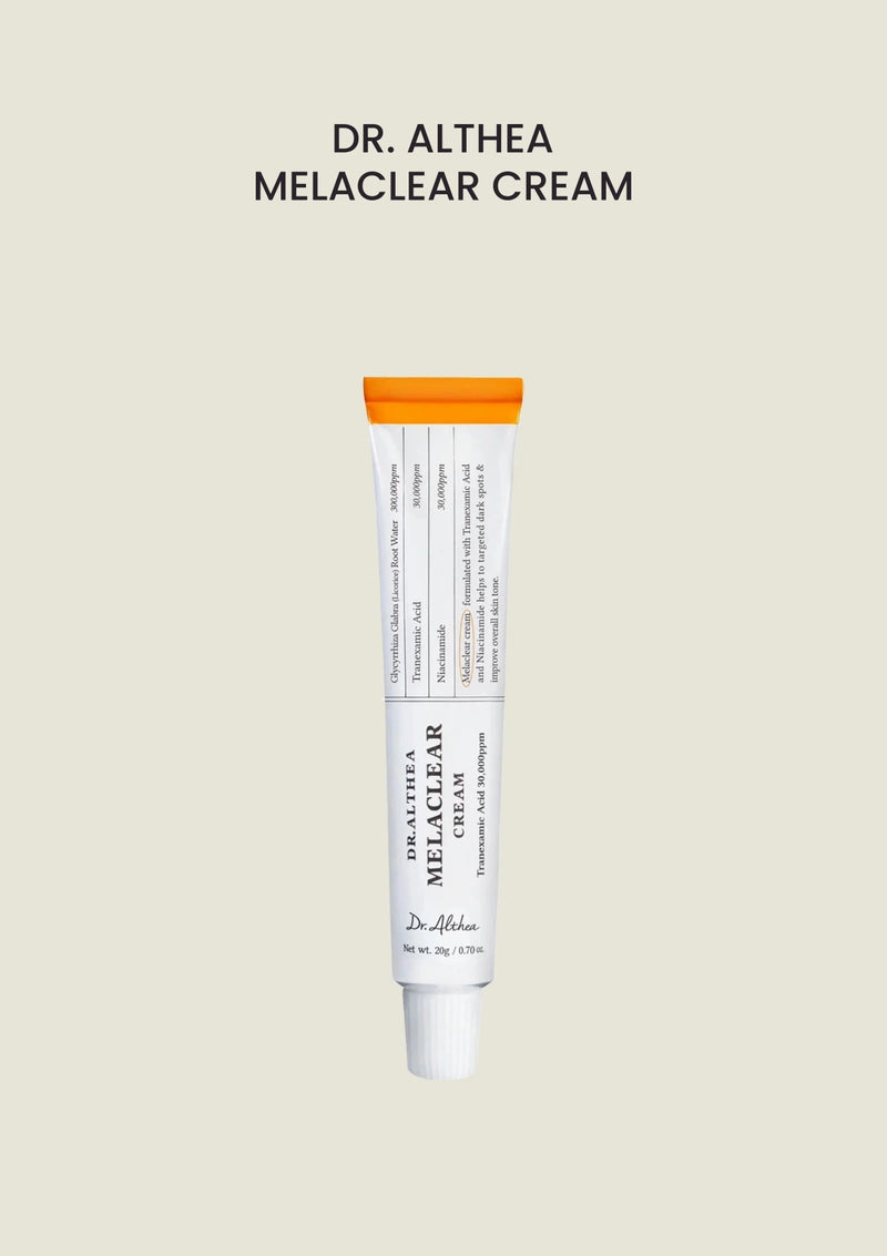 Dr. Althea Melaclear Cream — authentic product packaging