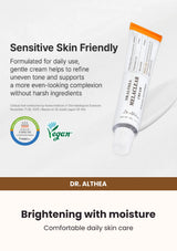 Dr. Althea Melaclear Cream — Brightening with moisture. Comfortable daily skin care