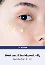 Dr. Althea Pure Retinol 0.15% Cream — Start small, build gradually. Apply to clean, dry skin