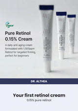Dr. Althea Pure Retinol 0.15% Cream — Your first retinol cream. 0.15% pure retinol