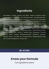 Dr. Althea Pure Retinol 0.15% Cream — Know your formula. Full ingredients below