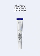 Dr. Althea Pure Retinol 0.15% Cream 20g — authentic white tube with navy seal