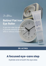 Dr. Althea Retinol Flat Iron Eye Roller — A focused eye-care step. Hydrate and smooth the eye area