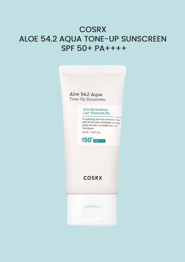 [COSRX] Aloe 54.2 Aqua Tone-Up Sunscreen SPF 50+ PA++++ 50ml
