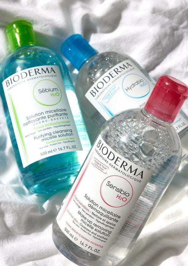 [BIODERMA] Sensibio | Sebium | Hydrabio H2O Micellar Water Makeup Remover 500ml