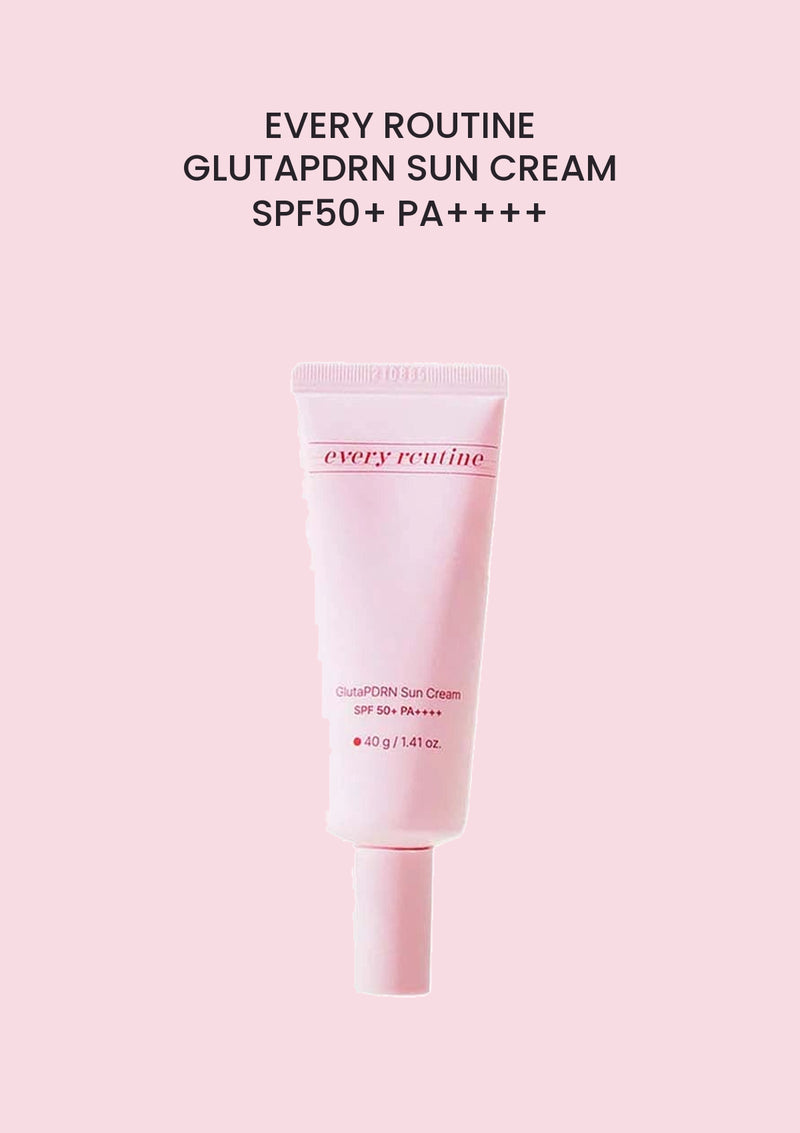 Every Routine GlutaPDRN Sun Cream SPF 50+ PA++++ 40g product packshot