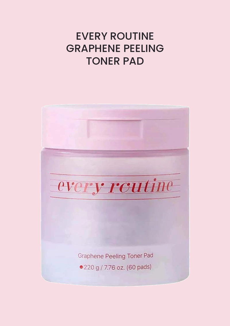 Every Routine Graphene Peeling Toner Pad 220g (1 Box = 60 Pads) product packshot