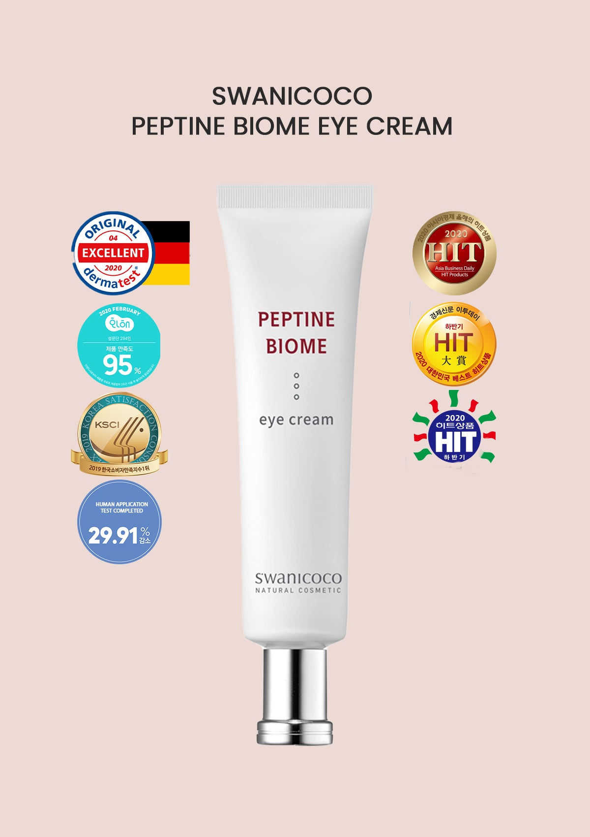 [SWANICOCO] Fermented Peptine Eye Care Cream 20ml