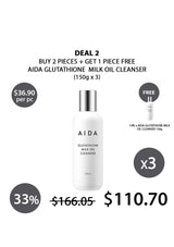 [AIDA] Glutathione Milk Oil Cleanser 150g