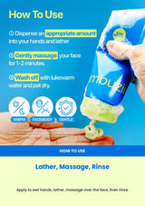 How to use Numbuzin No.0 sulfur cleansing foam