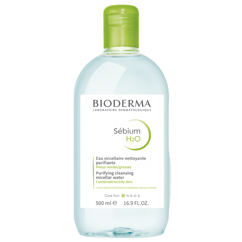 [BIODERMA] Sensibio | Sebium | Hydrabio H2O Micellar Water Makeup Remover 500ml