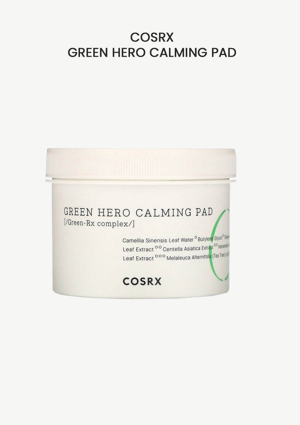 CLEARANCE SALE - [COSRX] One Step Green Hero Calming Pad (1 Box = 70 Pads)