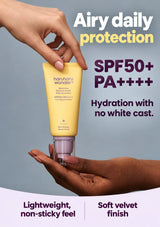 Haruharu Wonder Airyfit 50ml sunscreen with a lightweight, moisturising finish and no white cast