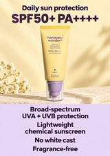 Haruharu Wonder Airyfit sunscreen formula overview and broad-spectrum SPF protection