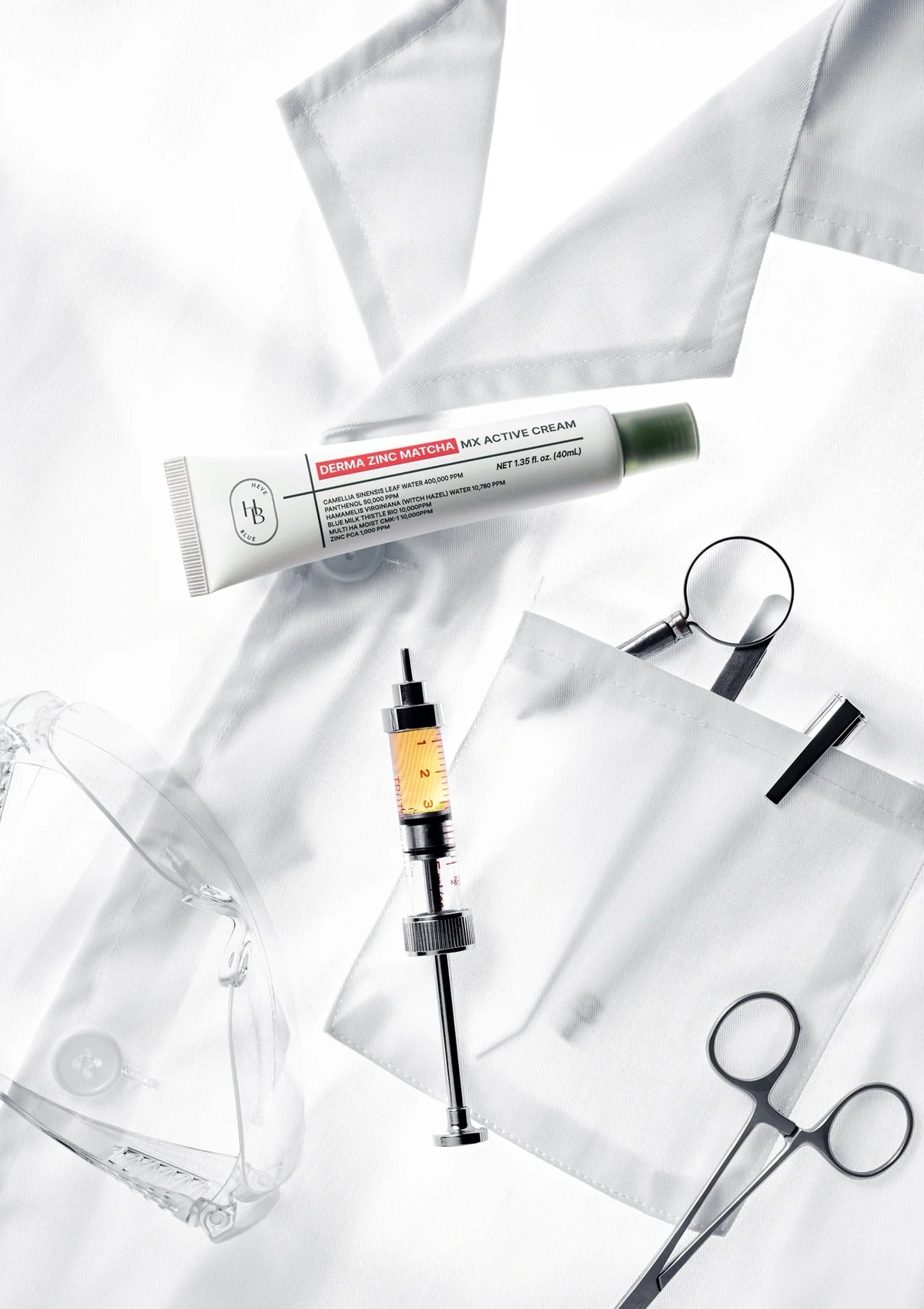 HEVEBLUE Derma Zinc Matcha MX Active Cream | Oil Control