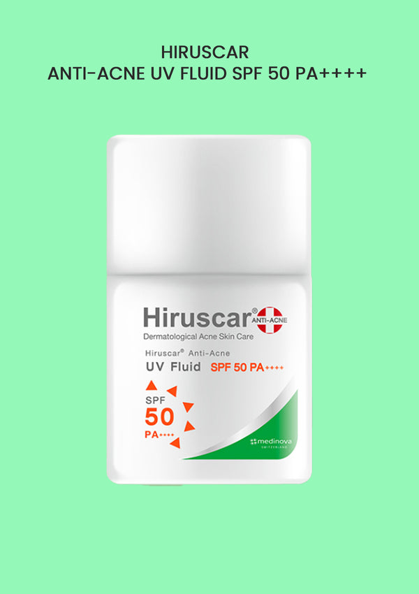 [HIRUSCAR] Anti-Acne UV Fluid SPF 50 PA++++ 25g
