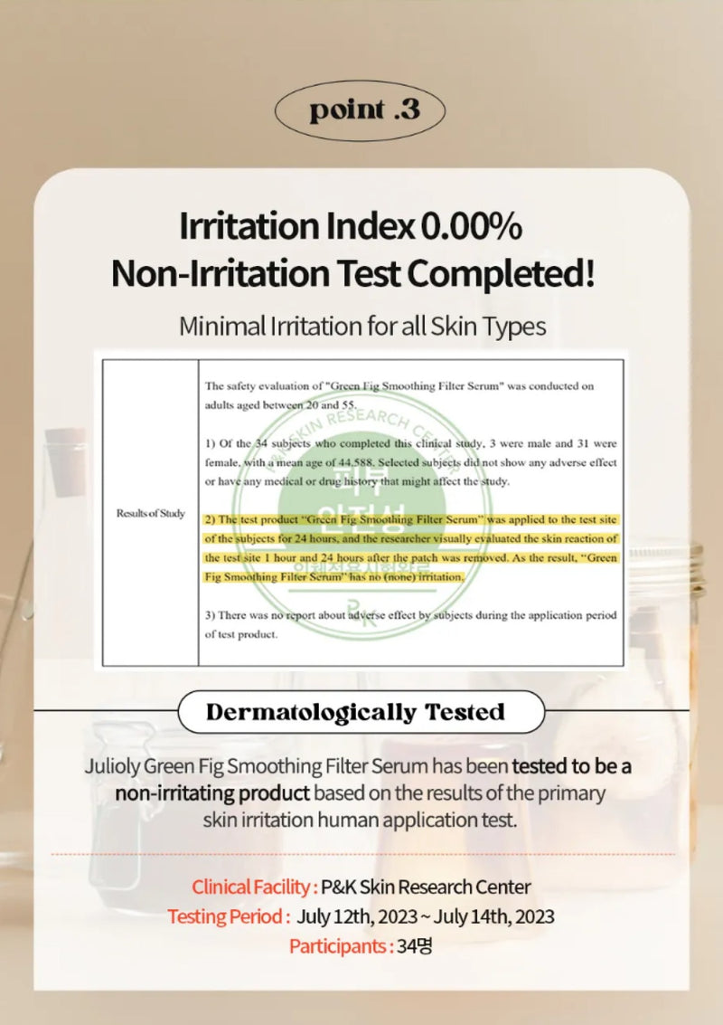 [JULIOLY] Green Fig Smoothing Filter Serum 50ml