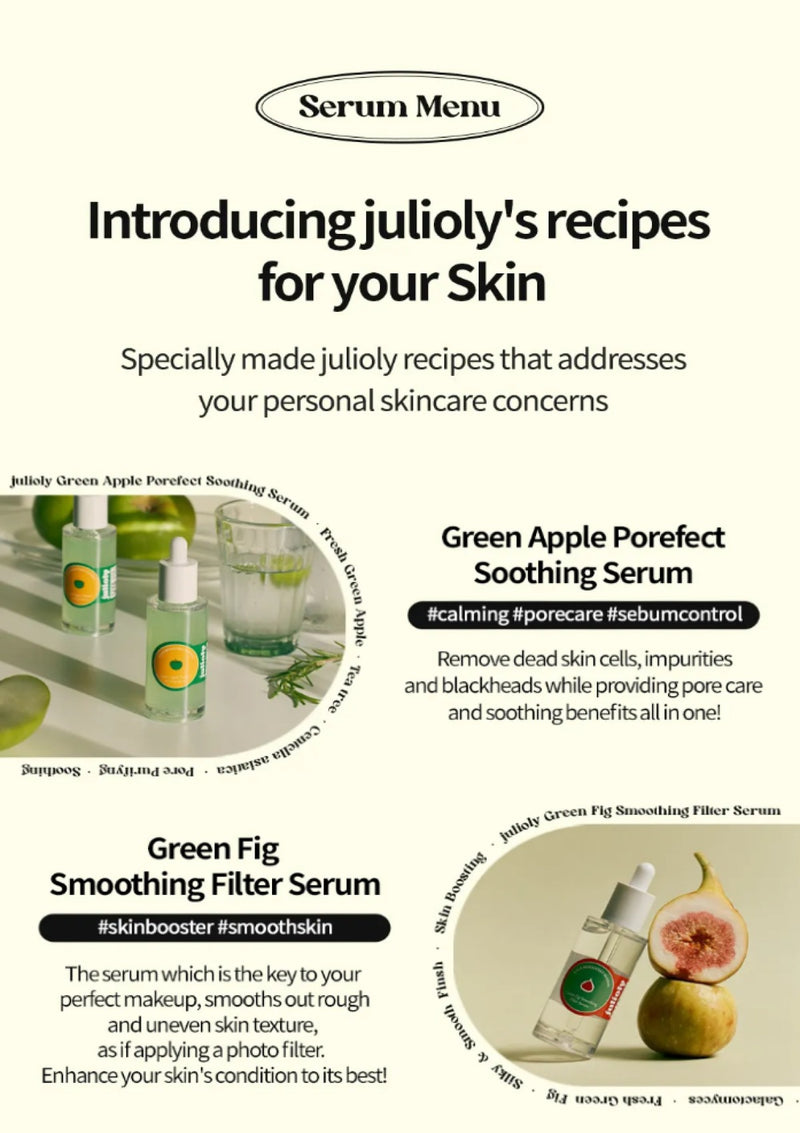 [JULIOLY] Green Fig Smoothing Filter Serum 50ml