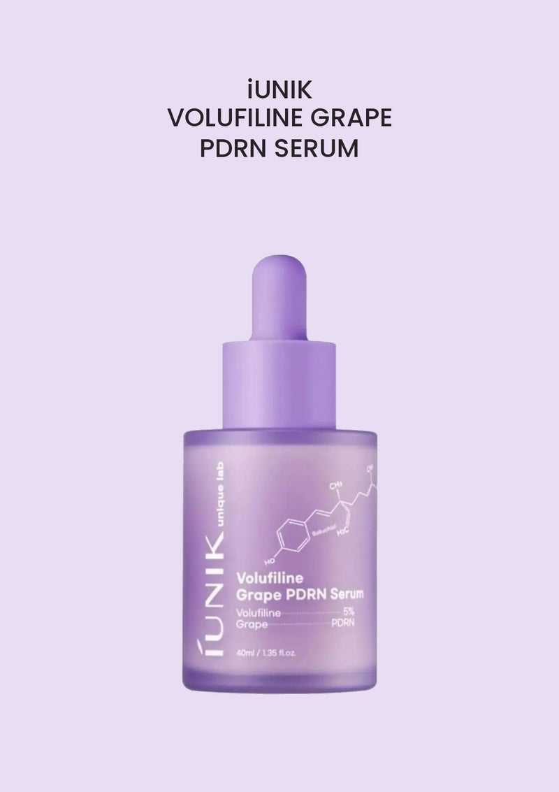 iUNIK Volufiline Grape PDRN Serum 40ml product packshot