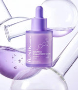 iUNIK Volufiline Grape PDRN Serum 40ml bottle with purple glass texture