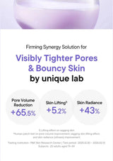 iUNIK Volufiline Grape PDRN Serum pore lifting and radiance benefit results