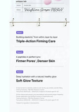 iUNIK Volufiline Grape PDRN Serum three point firming overview