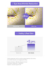 iUNIK Volufiline Grape PDRN Serum eye-area wrinkle and visible lifting clinical results