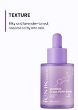 iUNIK Volufiline Grape PDRN Serum silky lavender texture