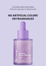 iUNIK Volufiline Grape PDRN Serum with no artificial colors or fragrances