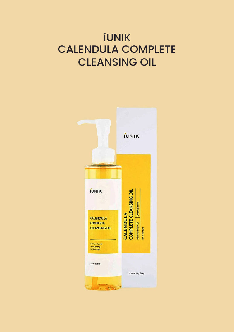 iUNIK Calendula Complete Cleansing Oil 200ml product packshot