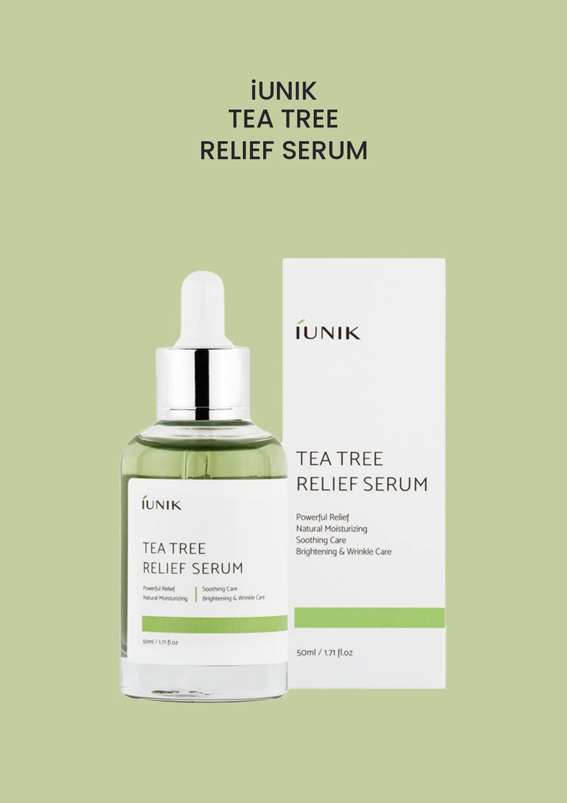 iUNIK Tea Tree Relief Serum 50ml product packshot